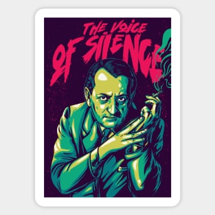 the Voice of Silence Sticker